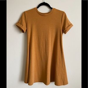 Forever 21 camel orange dress